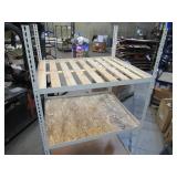 Adjustable White Metal Frame Built to Fit Onto Pallets - Perfect for Projects