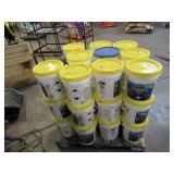 Pallet of Store Overstock and Ecommerce Product - 40 Lb Tubs of Pool Chlorinating Tablets