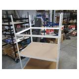 Adjustable White Metal Frame Built to Fit Onto Pallets - Perfect for Projects