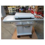 LoCo Cookers 26" 2-Burner Digital Series II SmartTemp Precision Griddle with Cover - Gray - Hinge Issue
