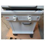 LoCo Cookers 26" 2-Burner Digital Series II SmartTemp Precision Griddle with Cover - Gray - Hinge Issue