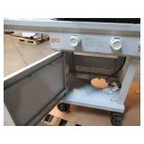 LoCo Cookers 26" 2-Burner Digital Series II SmartTemp Precision Griddle with Cover - Gray - Hinge Issue