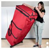 NEW Upright Christmas Tree Storage Bag - RED