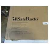SafeRacks Storage Bin Rack, 5 Tote Capacity, NSF Certified