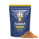 Adaept Original Mushroom Coffee Organic Peruvian Cacao, Dandelion Root and Arabica Coffee, Lions Mane Mushroom Powder, Cordyceps, Reishi, Chaga, Shiitake, and Turkey Tail | 30 Servings