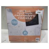 NEW Art 101® Crafts Punch Needle Embroidery Canvas Kit