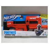 NEW Nerf Fortnite Compact SMG Dart Blaster - RED