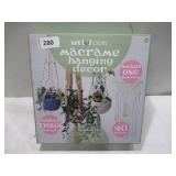 NEW Art 101® Crafts Macrame Hanging Décor Kit