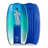 NEW Alendec Hyperwing Hybrid Water Snow Board Sled, 42.5" with Coil Leash - Blue