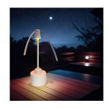 NEW Tech Squared Fly Fan with Built-In Power Banks, 2 Pack White