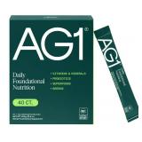 Athletic Greens AG1 Daily Foundational Nutrition Green Drink, 40-count Single Serve Packs