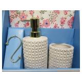 NEW Draper James 15-Piece Bath Set - Pink