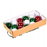 Vickerman 15 Satin Red-White-Green G50 Light on Green Wire, 10