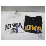 PAIR of 2 NEW Iowa Hawkeyes NCAA Men