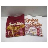 PAIR of 2 NEW Iowa State Cyclones NCAA Men