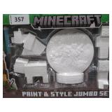 NEW Minecraft Paint and Style Jumbo Set