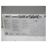 NEW BIC Ultimate Back-to-School Assorted Essentials Kit, 42 count