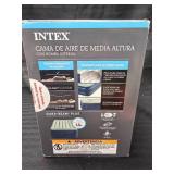 Intex Mid-Rise Airbed with Internal Pump (Twin)