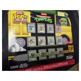 (3) Collector Sets of Bitty Pop! Figures, Batman, Ninja Turtles and Avengers
