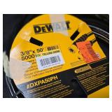 Dewalt 3/8" x 50ft Pressure Washer Extension Hose