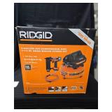 Rigid 6 Gal. Air Compressor and 2 1/8" Brad Nailer Combo Set