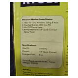 Ryobi Pressure Washer Foam Blaster Pressure Washer Attachment