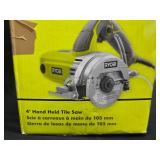 Ryobi 4" Hand Held Tile Saw