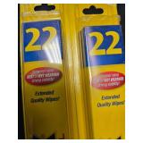 (2) Rain-X Wiper Blades Size: 22
