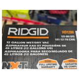 12 Gal. 5.0 Peak HP NXT Shop Vacuum Wet Dry Vac with General Debris Filter, Locking Hose and Attachments HD1200