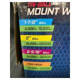 Tri-Ball Receiver Mount with Hook Class V