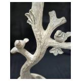 Unique Bird Candle Holders White