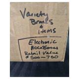 Variety Brands & Items Electronic Accessories Retail Value $500 - $750