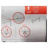 One-Person Setup Instant Pop Up Canopy w/ Case, 4 Weight Bags - 10x10ft (Gray)