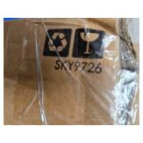 Outdoor Market Patio Umbrella w/ Push Button Tilt, Crank Lift - 7.5ft (Fern)