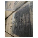 Solar LED Lighted Patio Umbrella w/ Tilt Adjustment, UV-Resistant - 10ft (Tan)