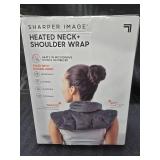 Sharper Image Heated Neck Shoulder Wrap