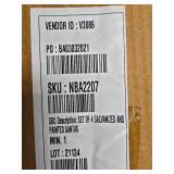 Set of 4 Various Size Painted Santa