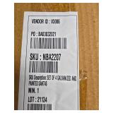 Set of 4 Various Size Painted Santa