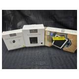 Wasserstein Pogo pin cable & adaptor Adjustable stand with swivel Alarm Clock Camera Case