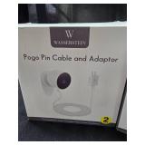 Wasserstein Pogo pin cable & adaptor Adjustable stand with swivel Alarm Clock Camera Case