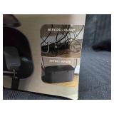 Power Hub Cable Management Box With Surge Protector (Black)