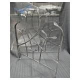 Decorative black iron stands