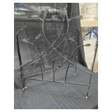 Decorative black iron stands