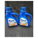 2 Purex 4 and 1 Laundry Soap
