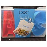 Cook With Cold ABC Snack box Tupperware XL storage container
