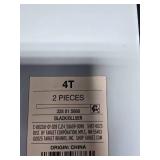 2 Pair Black Snow Pants SZ 4T