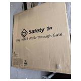 Safety 1st Easy Install Walk-Through Baby Gate (White)