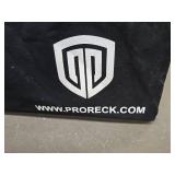 Proreck DJ Facade Booth, DJ Stand Portable Event Cover Screen with Foldable 4 Detachable Metal Frame
