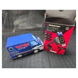 Monster 15W Magnetic Wireless Charging  Dash Car Mount   WSQK 94.5 FM Stranger Things Crew Socks