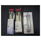 2 Delta 9" assist Bar   1 toilet paper holder